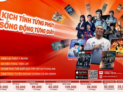 Thông tin doanh nghiệp - SCTV tung loạt ưu đãi khủng Quý II/2026: Tăng gấp đôi tốc độ, thêm quà, giữ nguyên giá