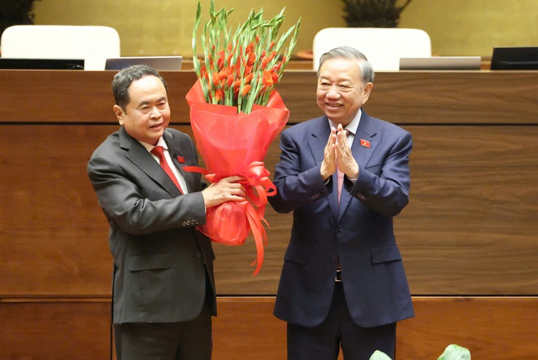 Đồng chí Trần Thanh Mẫn tái đắc cử chức vụ Chủ tịch Quốc hội - 1