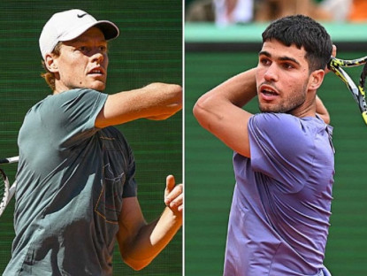 Thể thao - 3 kịch bản Sinner đoạt ngôi số một thế giới tại Monte Carlo, Alcaraz khó cản?