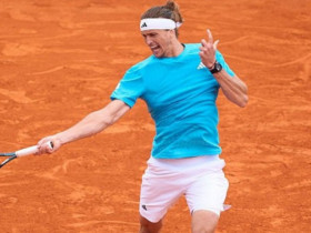 Video tennis Garin - Zverev: Khổ chiến 3 set, ngược dòng kịch tính (Monte Carlo)