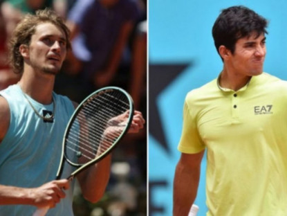 Thể thao - Tennis đỉnh cao Monte Carlo: Zverev tung hoành, Medvedev đấu "nảy lửa" Berrettini