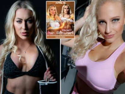 Thể thao - Nữ võ sĩ gặp sự cố với đồ lót, sắp thượng đài với "kiều nữ" boxing mặc bikini