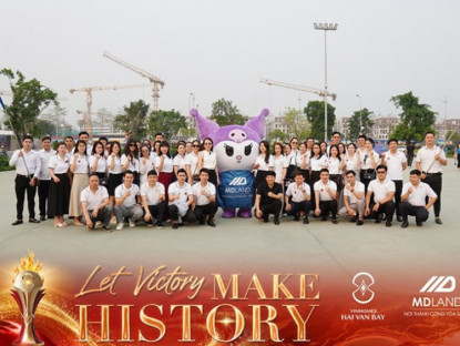 Thông tin doanh nghiệp - Gần 6.000 chiến binh hội tụ - MDLand Việt Nam bùng nổ tại lễ kick off Vinhomes Hải Vân Bay