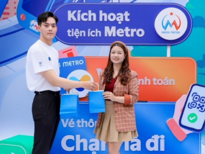 Thông tin doanh nghiệp - VNPT Money và Hà Nội Metro ra mắt “Tiện ích Metro” đi tàu điện không tiền mặt