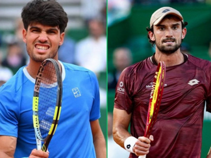 Thể thao - Trực tiếp tennis Alcaraz - Vacherot: Đối thủ của Alcaraz nguy hiểm ra sao? (Monte Carlo Masters)