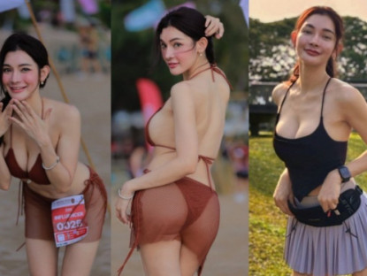 Thể thao - Ngọc nữ mặc bikini "xuyên thấu", lôi cuốn nhất giải chạy có 1 không 2 ở Thái Lan