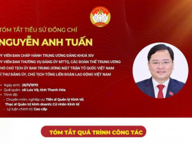 Infographic: Tiểu sử Phó Chủ tịch Ủy ban Trung ương Mặt trận Tổ quốc Việt Nam Nguyễn Anh Tuấn