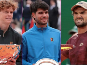 Sinner chiếm 2 đỉnh cao của Alcaraz, huyền thoại Monaco lọt top 20 (Bảng xếp hạng tennis 13/4)