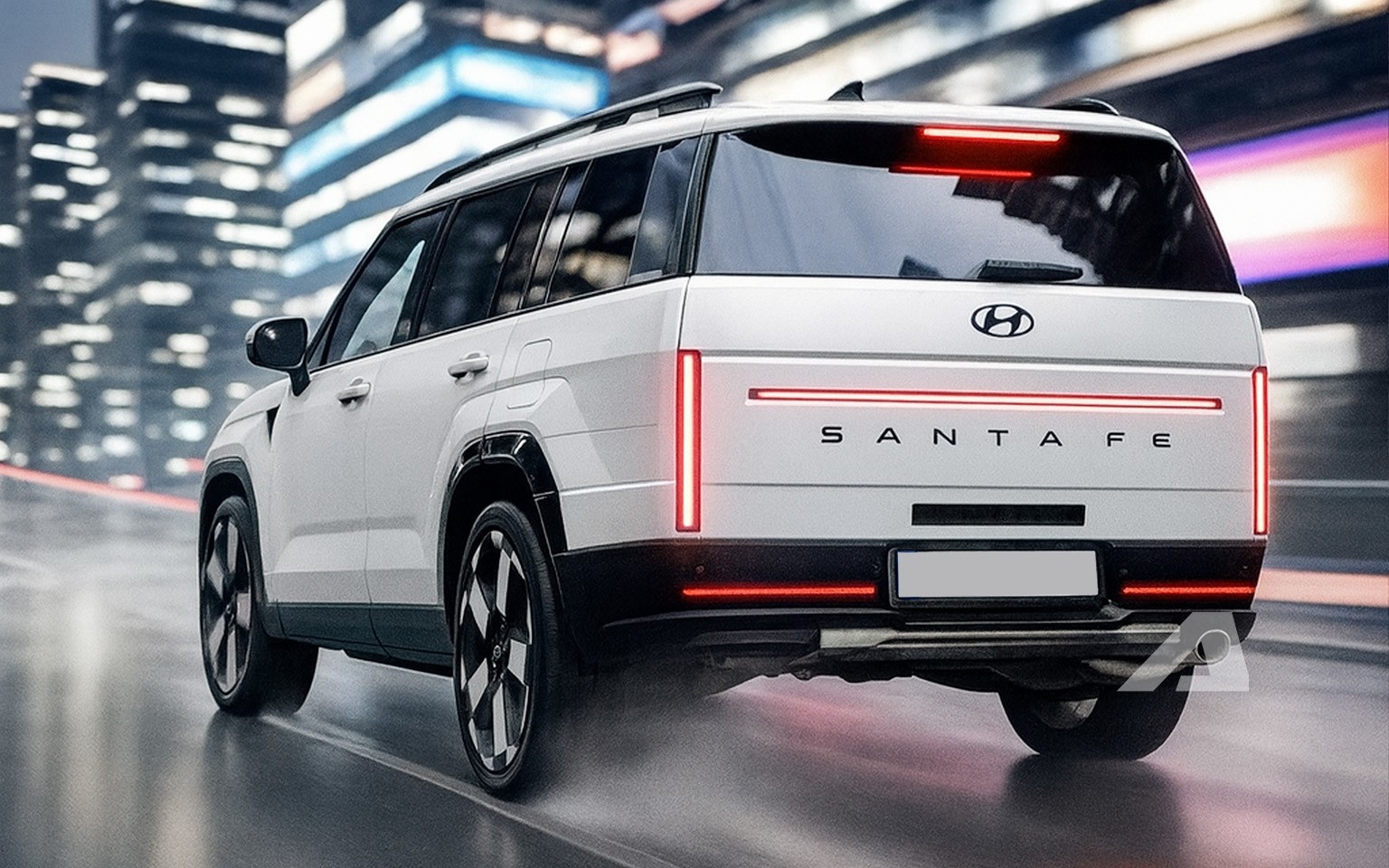 Hyundai SantaFe thế hệ mới tiếp tục có thêm ảnh phác thảo - 2