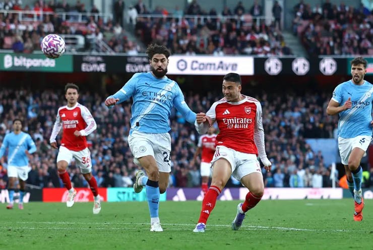 Kịch bản Man City - Arsenal phân định ngôi vua Ngoại hạng Anh bằng hiệu số ở vòng 38 - 1