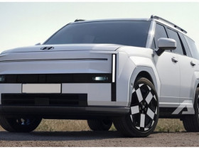 Hyundai SantaFe thế hệ mới tiếp tục có thêm ảnh phác thảo