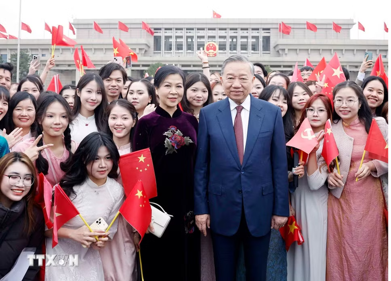 Tổng Bí thư, Chủ tịch nước Tô Lâm và Phu nhân bắt đầu thăm cấp Nhà nước đến Trung Quốc - 4