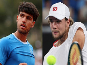 Video tennis Alcaraz - Virtanen: Bất ngờ chấn thương, bẻ game ấn tượng (Barcelona Open)