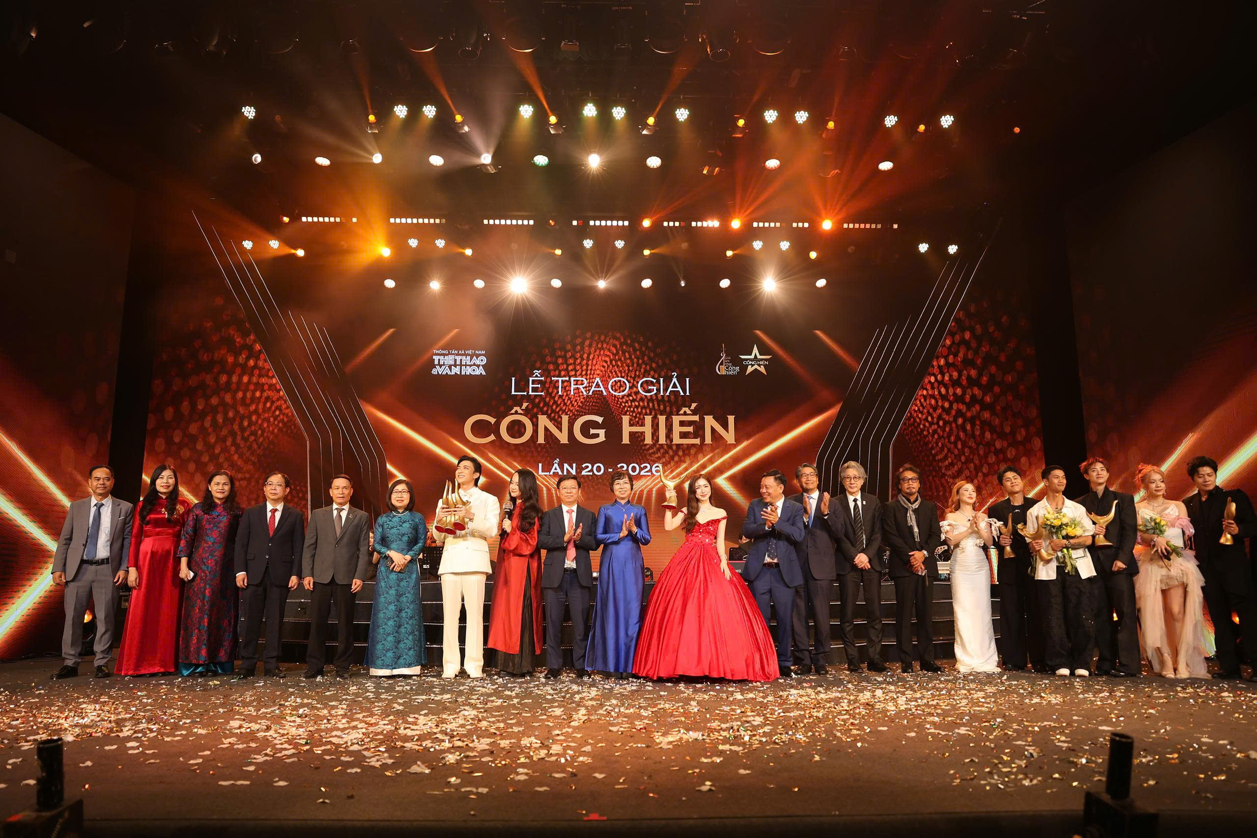 Giải Cống hiến năm 2026: Ghi dấu hành trình bứt phá của âm nhạc và thể thao nước nhà - 2