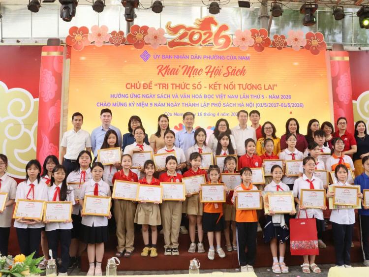 Chuỗi hoạt động phong phú hưởng ứng Ngày Sách và Văn hóa đọc Việt Nam tại Phố Sách Hà Nội