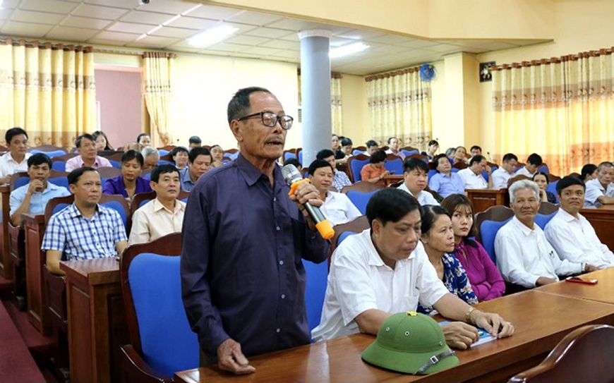 Lấy ý kiến nhân dân vào Báo cáo chính trị trình Đại hội đại biểu toàn quốc MTTQ Việt Nam lần thứ XI - 1