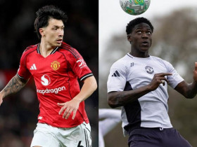 Carrick báo tin vui về Mainoo trước đại chiến Chelsea, MU kháng cáo bất thành thẻ đỏ của Martinez