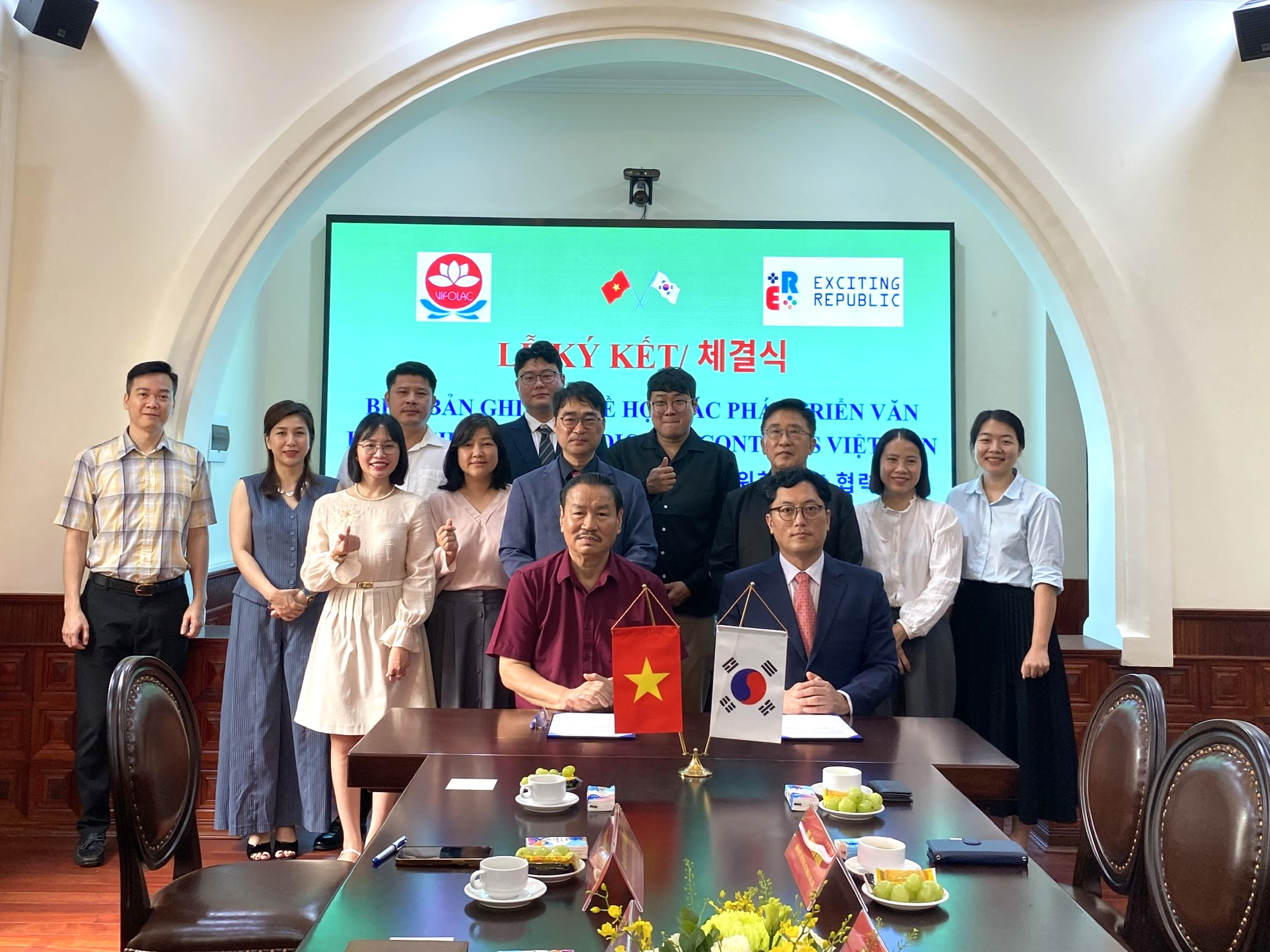 VIFOLAC và Exciting Republic ký hợp tác thúc đẩy chuyển đổi số văn hóa nghệ thuật - 2