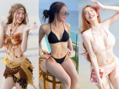 Thể thao - Nữ y tá có làn da trắng bóc, cuốn vải thô thành bikini để thi tài giải chạy nội y