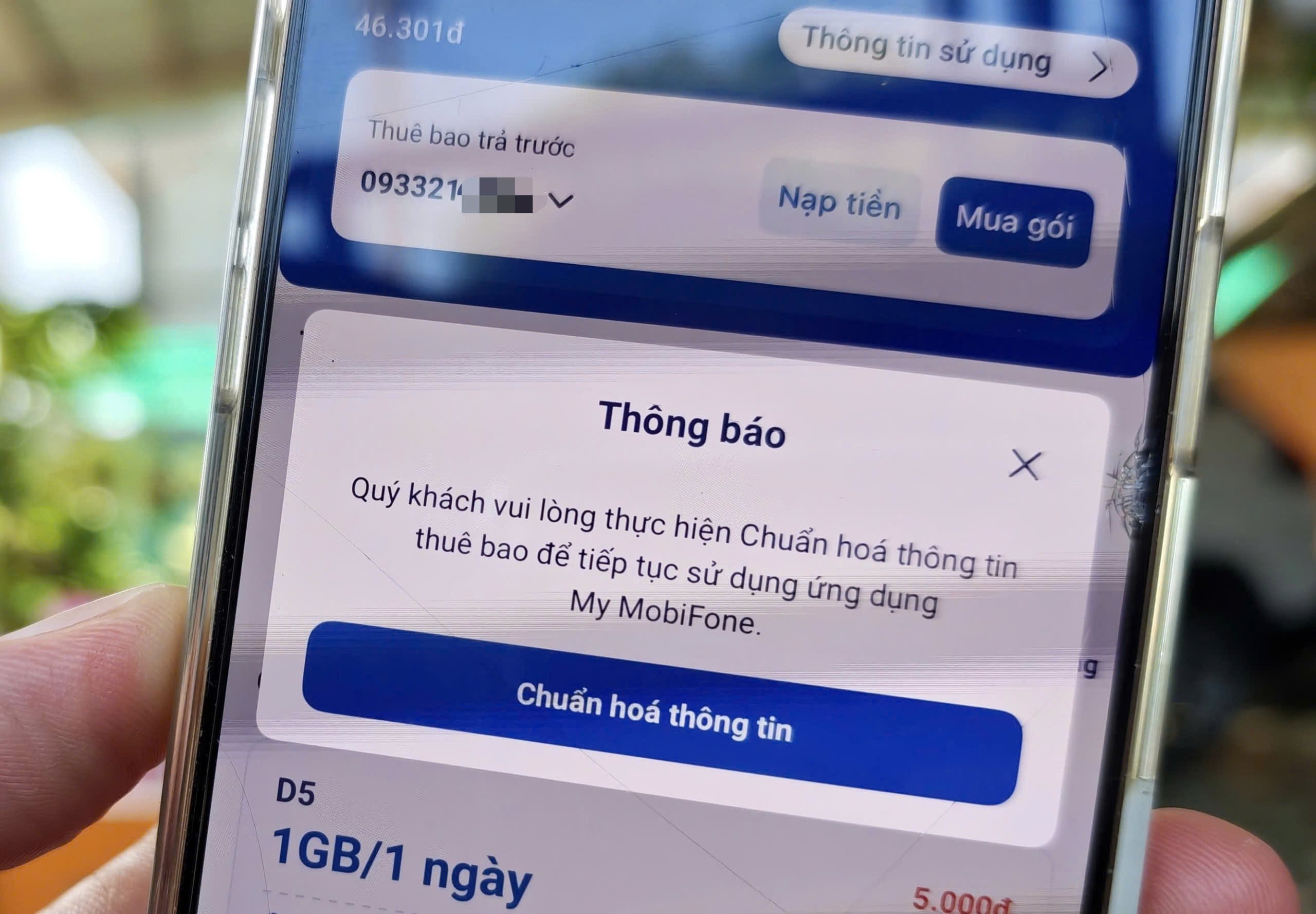 Chuyện gì xảy ra khi SĐT đang dùng cho tài khoản VNeID mức 2, nhưng sai thông tin? - 1