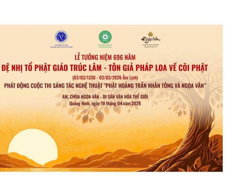 Thể lệ Cuộc thi sáng tác văn học nghệ thuật Phật hoàng Trần Nhân Tông và Ngọa Vân