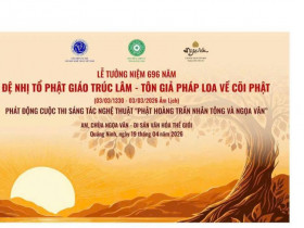 Thể lệ Cuộc thi sáng tác văn học nghệ thuật “Phật hoàng Trần Nhân Tông và Ngọa Vân”