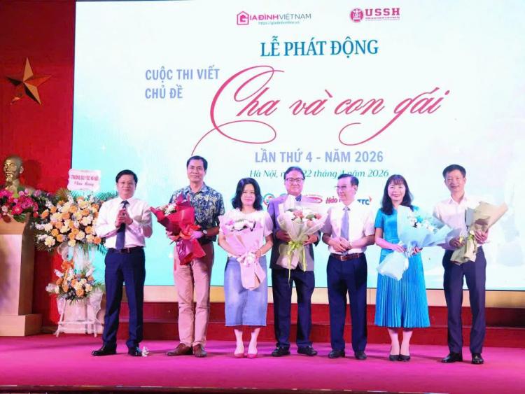 Phát động Cuộc thi viết “Cha và con gái” lần thứ 4 năm 2026