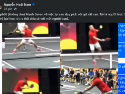 Thể thao - Chuyên gia lý giải chuyện HLV pickleball chơi dở mà thu học phí 50 triệu đồng/10 buổi