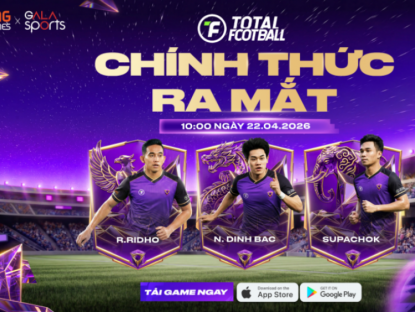 Thông tin doanh nghiệp - Total Football VNG chính thức ra mắt cộng đồng Game thủ Đông Nam Á