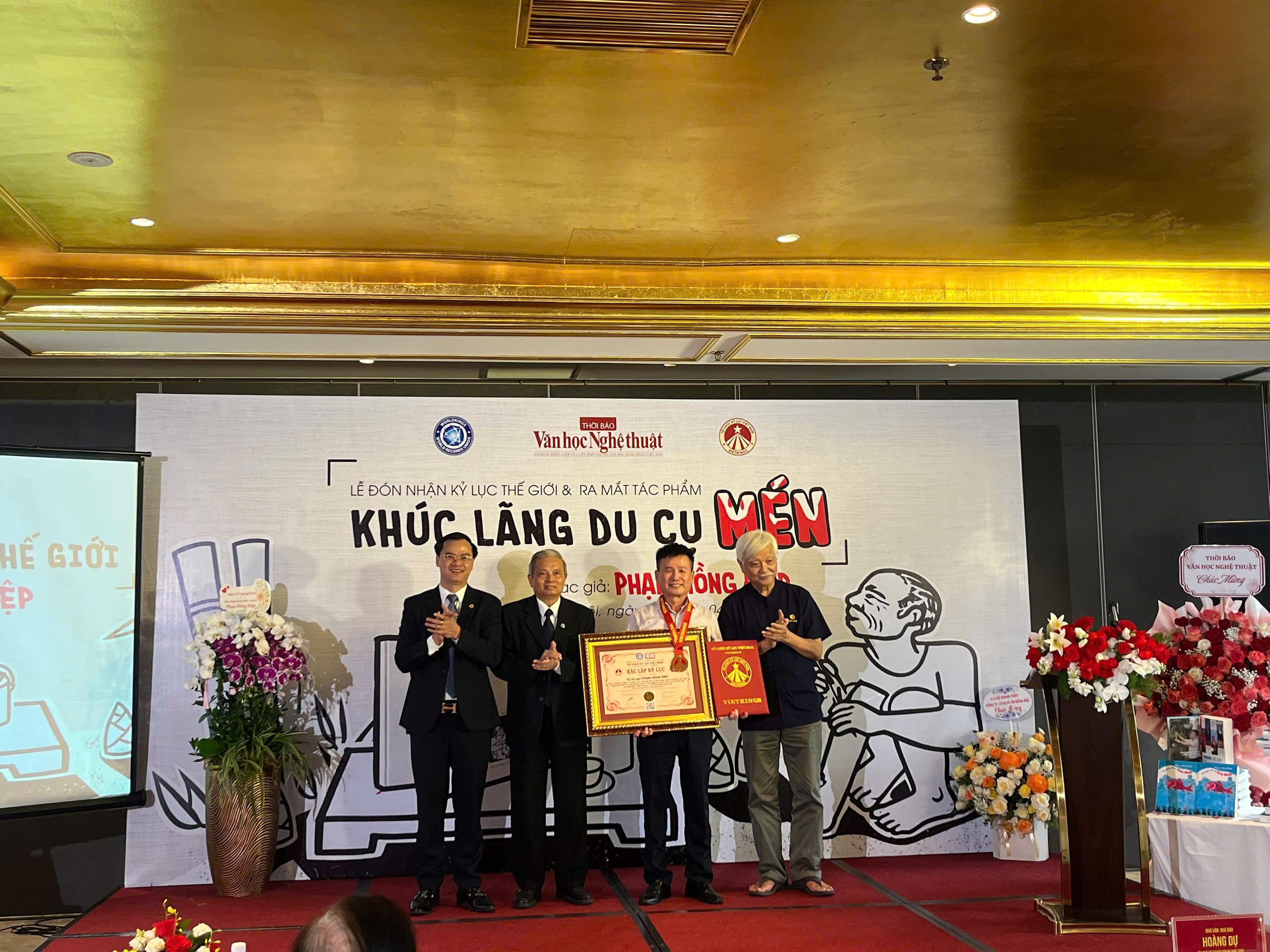 Doanh nhân Phạm Hồng Điệp tiếp tục đón nhận kỷ lục Việt Nam và thế giới về sáng tác văn học nghệ thuật - 3