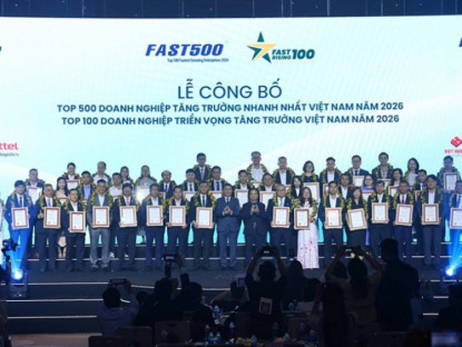 Thông tin doanh nghiệp - Cathay Life Việt Nam vào top 50 Doanh nghiệp tăng trưởng xuất sắc năm 2026