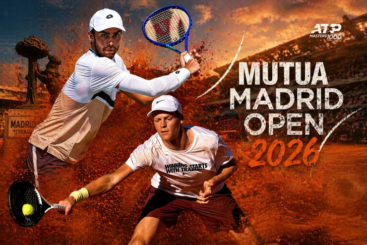 Tennis đỉnh cao Madrid Open: Số 1 Sinner ra oai, “truyền nhân Nadal” thị uy top 10 - 1