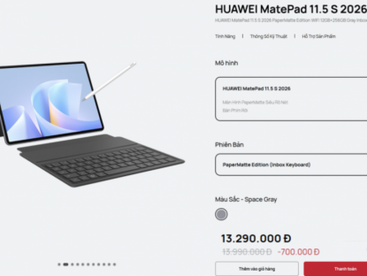 Thông tin doanh nghiệp - Sẵn sàng đón kỳ nghỉ lễ với loạt ưu đãi công nghệ từ Cửa hàng Trực tuyến Huawei