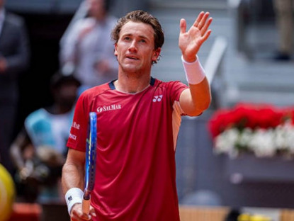 Thể thao - Tennis đỉnh cao Madrid Open: Ruud thắng áp đảo Munar