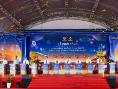 Thông tin doanh nghiệp - Sun Group khởi công cảng hàng không dân dụng Phan Thiết hơn 3.900 tỷ đồng