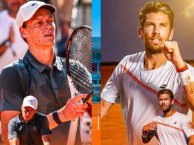 Tennis đỉnh cao Madrid Open: Sinner - Zverev gặp thách thức, Tsitsipas đấu Ruud