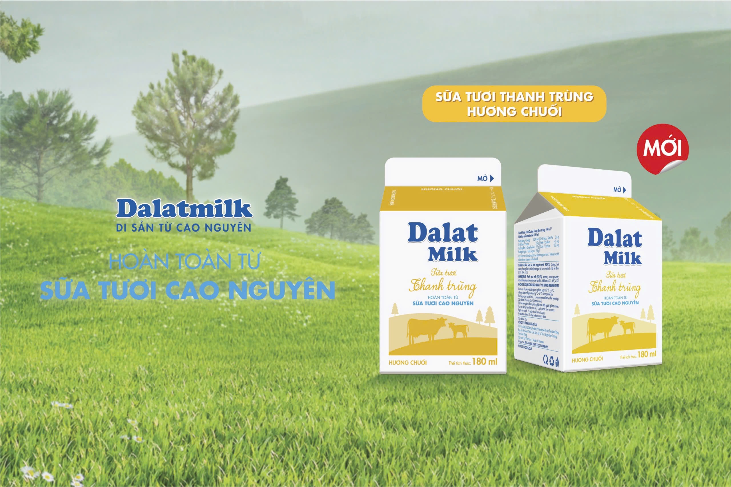 Dalatmilk ra mắt “Sữa Tươi Thanh Trùng Hương Chuối” - kết hợp hoàn toàn từ sữa tươi cao nguyên và hương chuối tự nhiên - 3