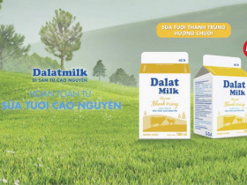 Dalatmilk ra mắt “Sữa Tươi Thanh Trùng Hương Chuối” - kết hợp hoàn toàn từ sữa tươi cao nguyên và hương chuối tự nhiên