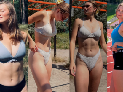 Thể thao - Thiên thần nhảy xa diện bikini "đốt cháy" ánh nhìn, vóc dáng cực chuẩn mực