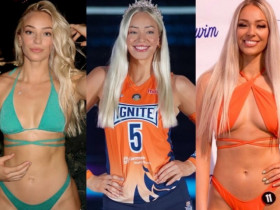 Nàng thơ bóng chuyền tóc vàng quyến rũ, khoe ảnh bikini khiến fan khó rời mắt