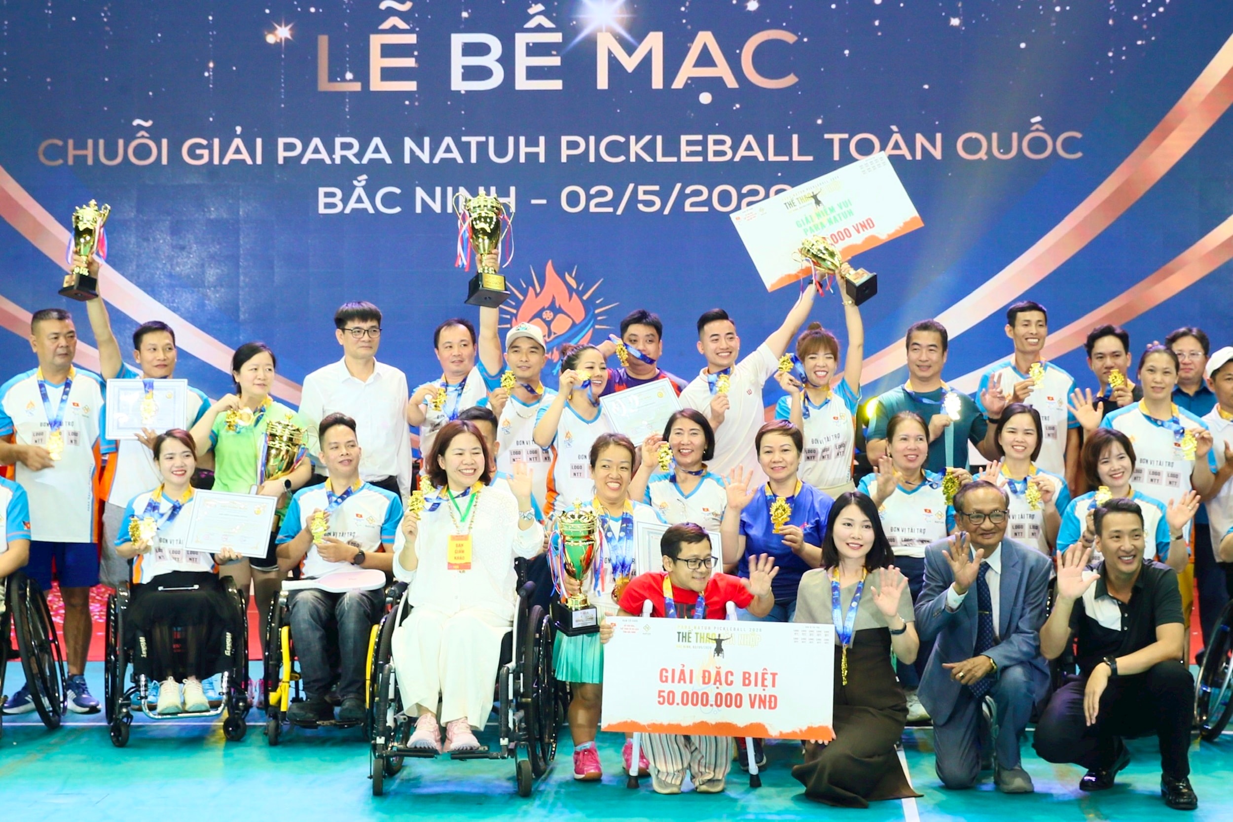 VĐV khuyết tật Hoàng Văn Được tỏa sáng, vô địch Giải Para Natuh Pickleball Bắc Ninh 2026 - 3