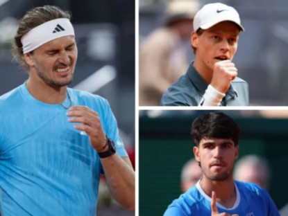 Thể thao - Sinner bỏ xa Alcaraz, "Búp bê" Kostyuk bay cao (Bảng xếp hạng tennis 4/5)