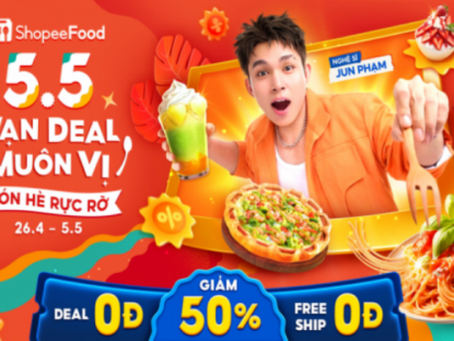 Thông tin doanh nghiệp - ShopeeFood 5.5 vạn deal muôn vị đổ bộ, đón hè no nê quên lối về