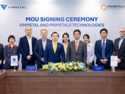 Thông tin doanh nghiệp - VinMetal hợp tác Primetals phát triển công nghệ sản xuất thép tiên tiến hàng đầu thế giới
