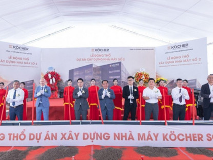 Thông tin doanh nghiệp - Köcher khởi công nhà máy 25.000m², mở rộng năng lực sản xuất