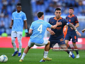 Kết quả bóng đá Lazio - Inter Milan: 3 bàn thăng hoa, thẻ đỏ cay đắng (Serie A)