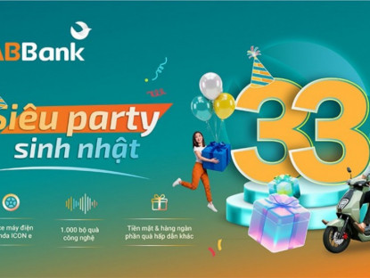 Thông tin doanh nghiệp - ABBank chơi lớn: Sinh nhật ngân hàng, cơn mưa quà tặng cho khách