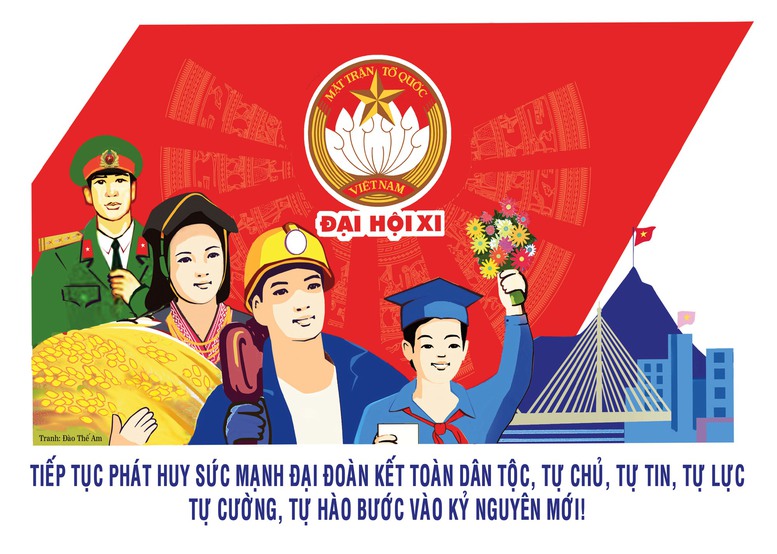 Mặt trận Tổ quốc Việt Nam - Nòng cốt chính trị trong tập hợp, đoàn kết và phát huy vai trò của nhân dân trong kỷ nguyên mới theo tinh thần Đại hội XIV của Đảng - 3