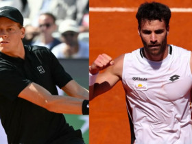 Trực tiếp tennis Sinner - Pellegrino: Ra oai trước đồng hương (Rome Open)