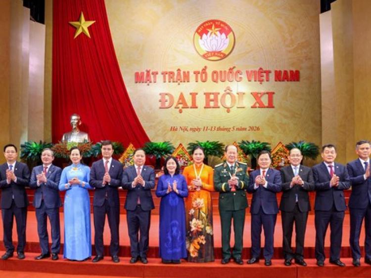Ra mắt Đoàn Chủ tịch Ủy ban Trung ương Mặt trận Tổ quốc Việt Nam khóa XI, nhiệm kỳ 2026-2031